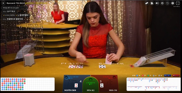 4. Live casino iWin Club ( Baccarat, rồng hổ, sicbo)